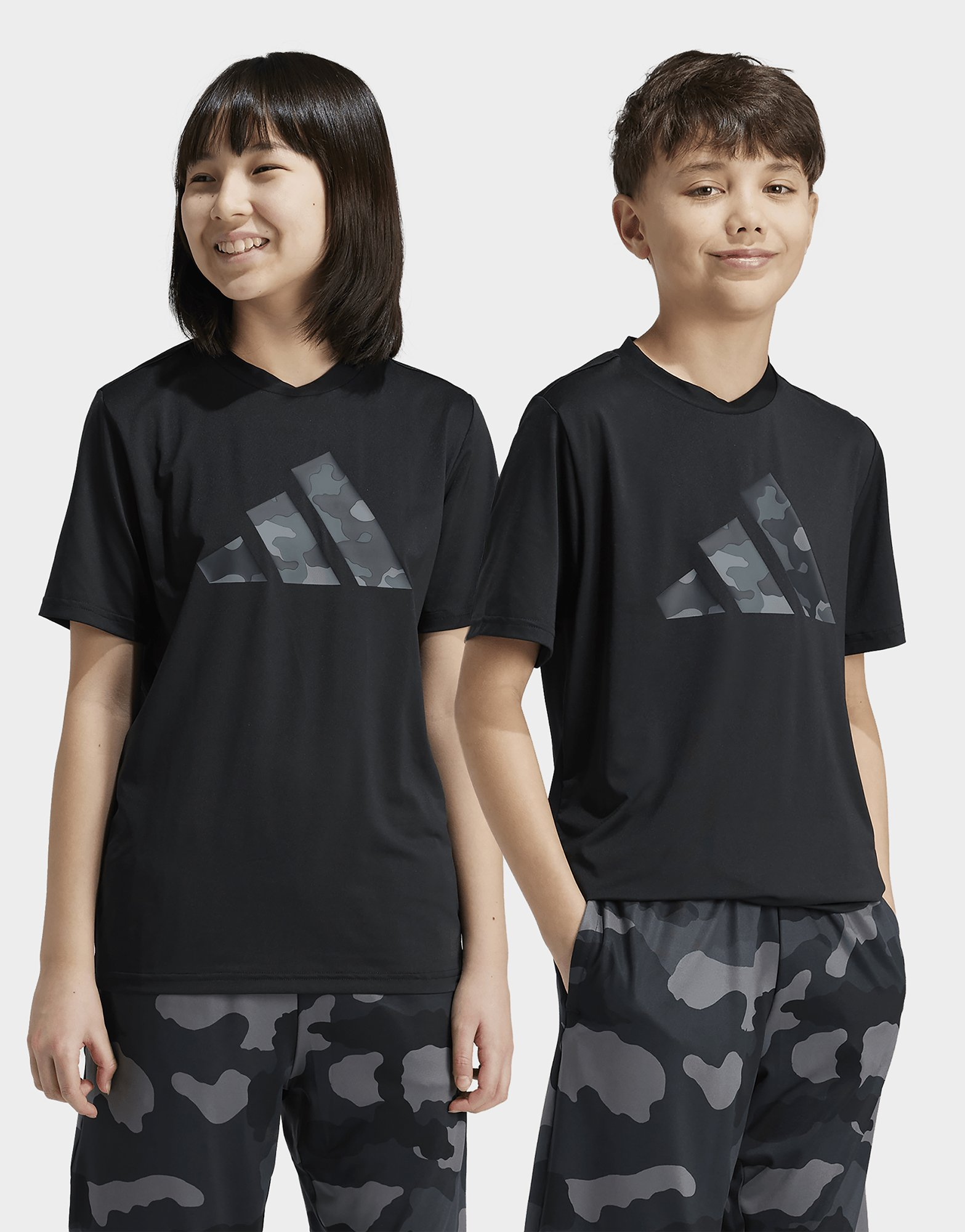 adidas Train Essentials Seasonal Print Tee Kids
