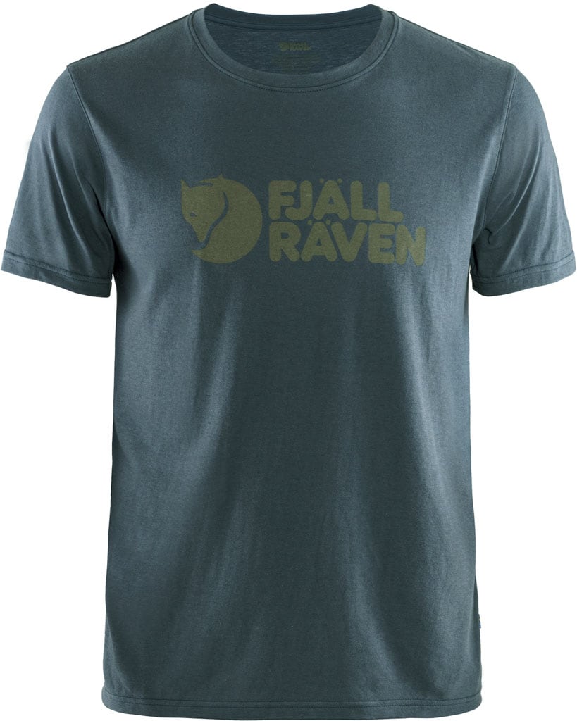 Fjällräven Logo T-shirt, Herre<br>Myk og behagelig t-skjorte