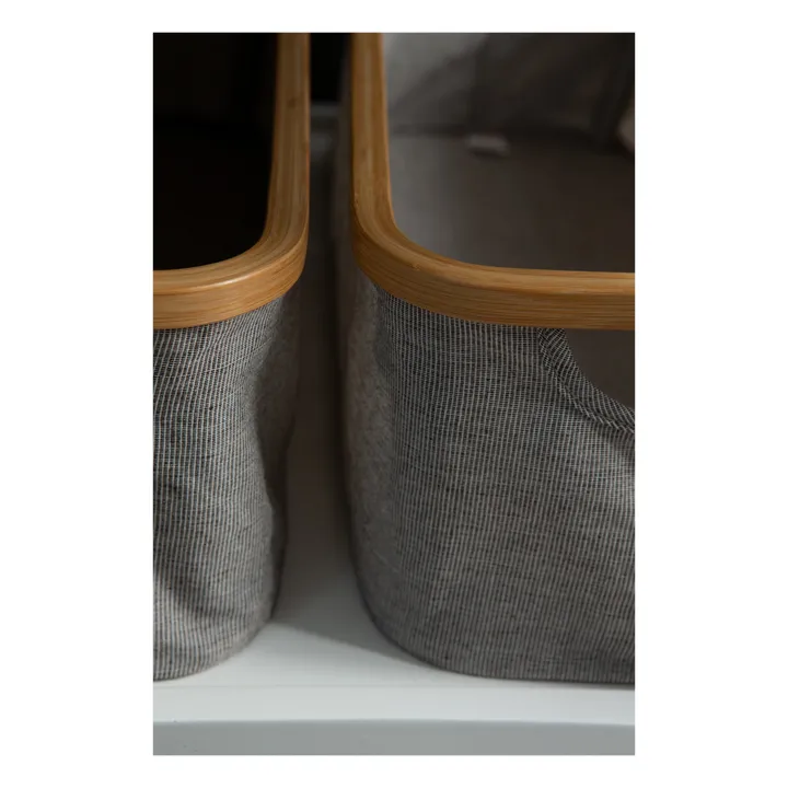 Quax Panier en coton & bambou