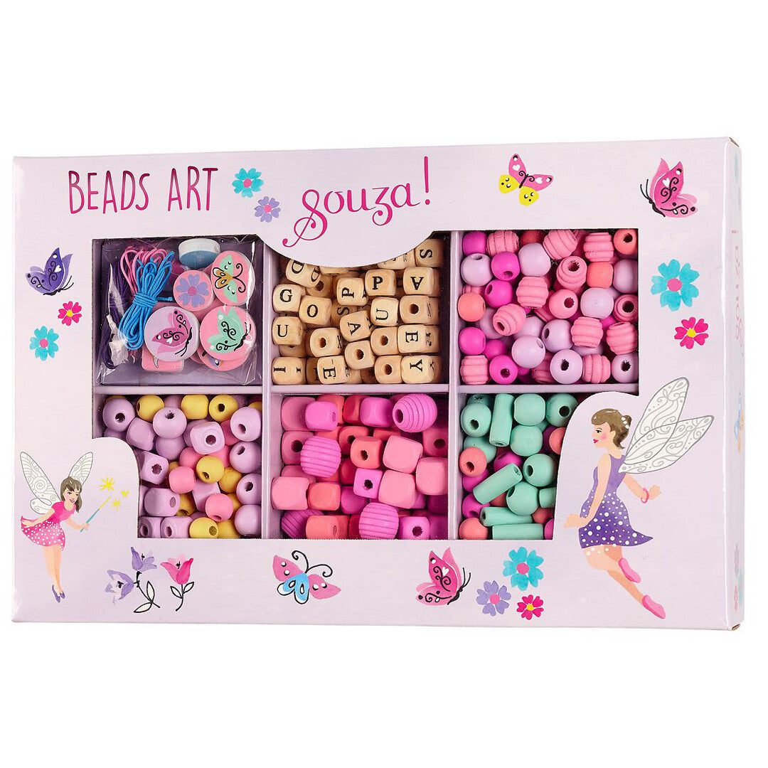Souza for kids diy armbanden maken - roze mix