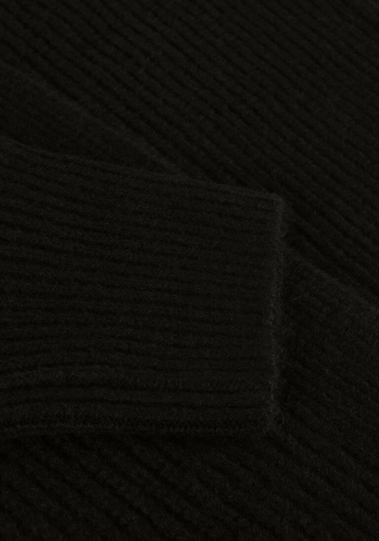 NEO NOIR zwarte neo noir vest giana heavy knit cardigan