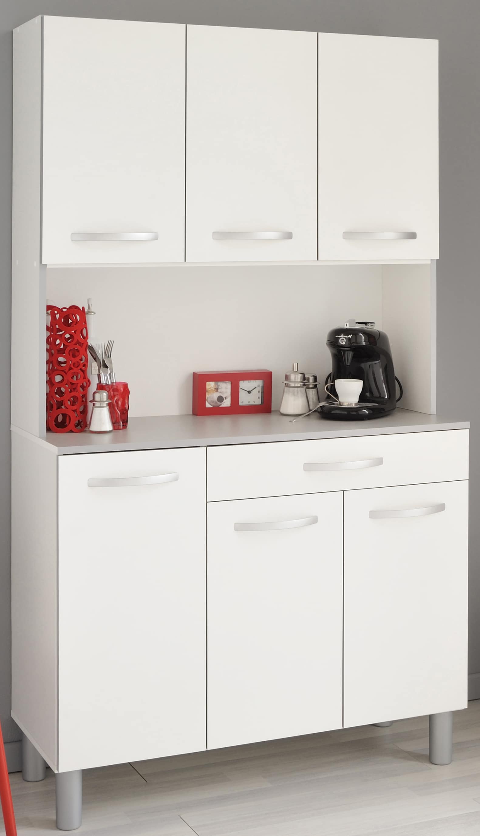 Parisot Buffet-Schrank SPOON 101 x 185 cm weiß