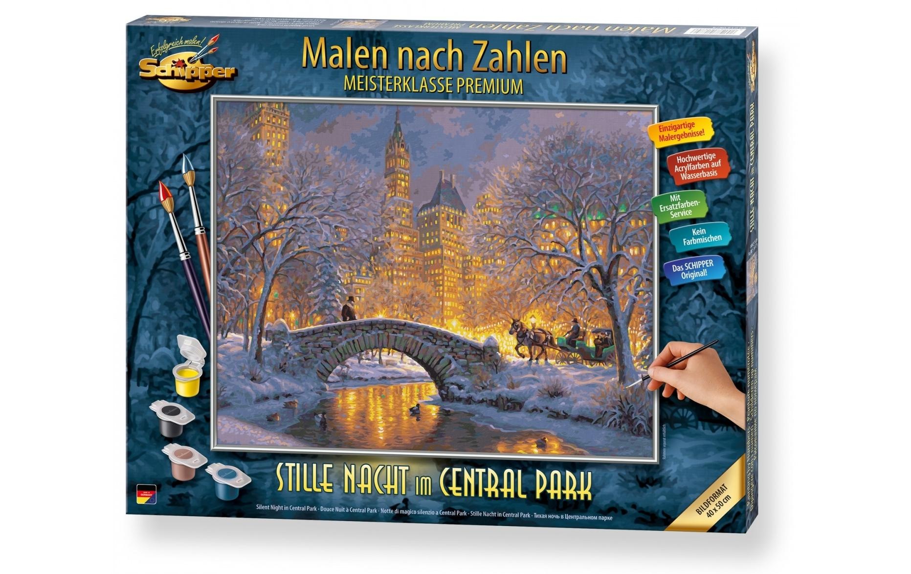 Schipper Malen nach Zahlen »Stille Nacht im Central Park«