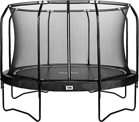 Salta 556, Trampolin, Rund, 150 kg, 5 År, Safety net, Sort