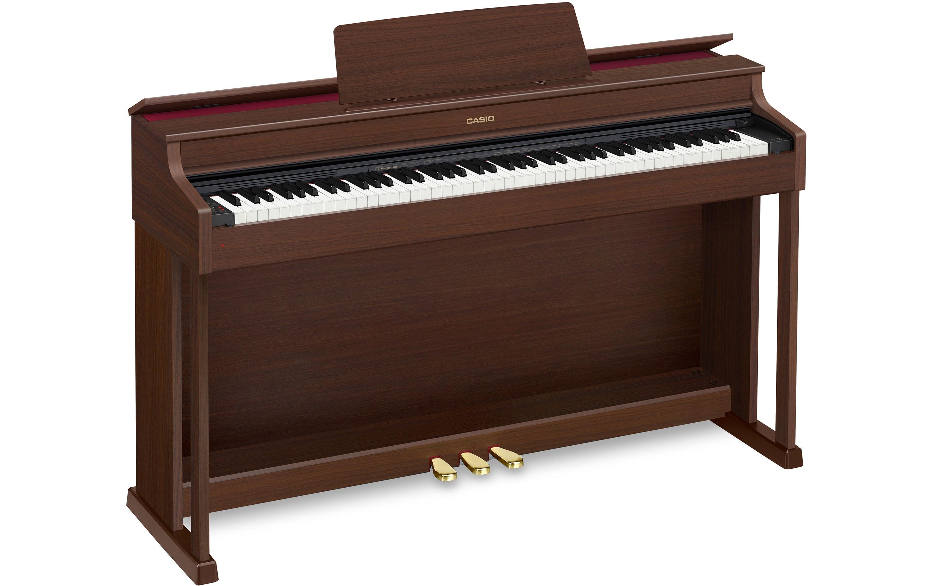 E-Piano CELVIANO AP-470BN Braun<br>E-Piano mit gewichtetem Tri-Sensor-Scaled-Hammer-Action-Keyboard II mit 88 Tasten