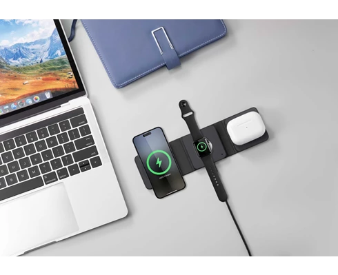 Andersson WSC- Q2000 - Qi Magnetic Wireless Charger Foldable 3in1 21W
