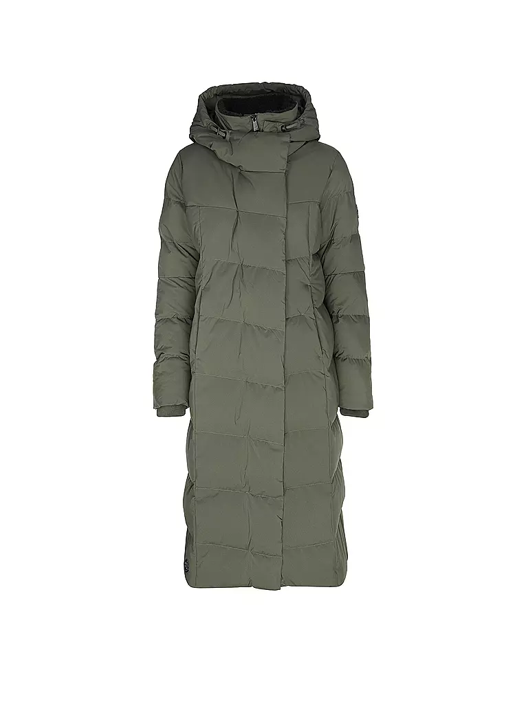 RAGWEAR Steppjacke PAVLA LONG olive
