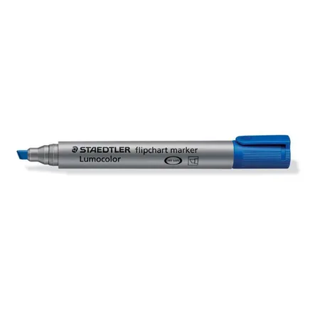 STAEDTLER® 356 B-3 Lumocolor flipchart marker Keilspitze, blau