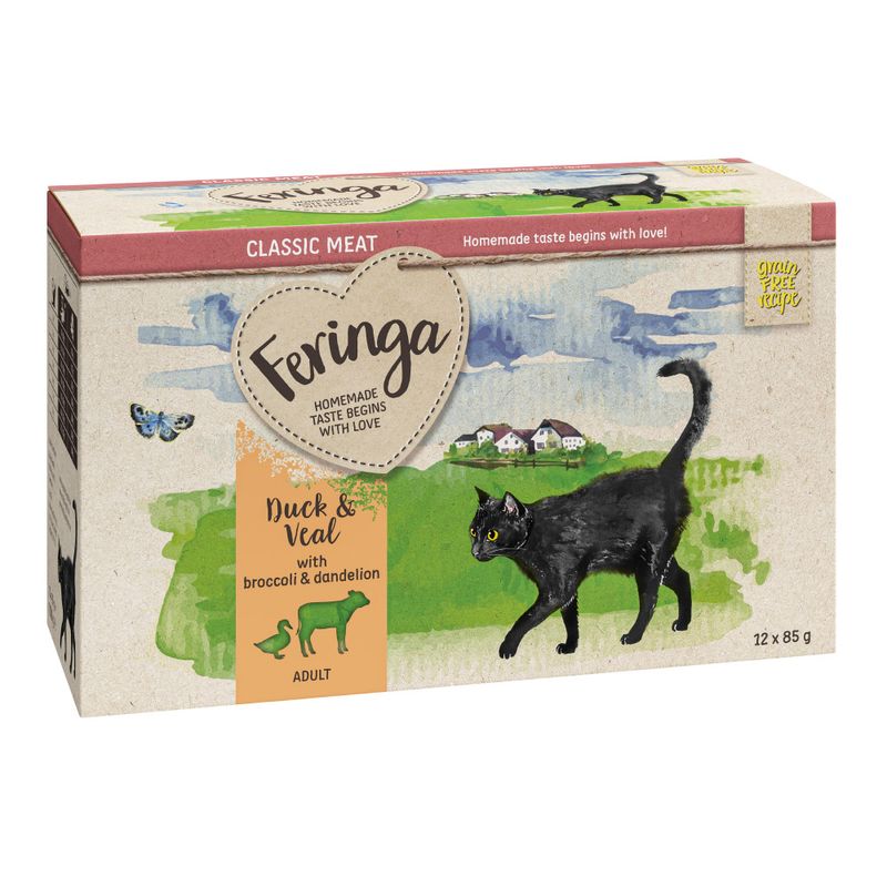 Feringa Classic Meat Menu 12 x 85 g en sachets fraîcheur