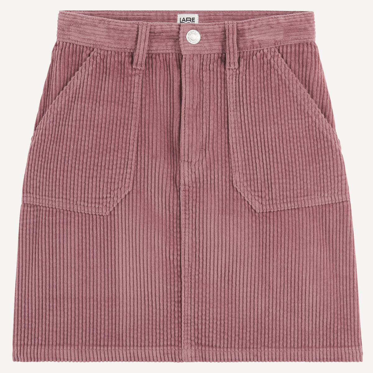 COLEÇÕES LA REDOUTE<br> Saia reta em veludo