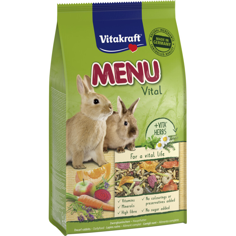 Vitakraft Menu vital dwergkonijnen
