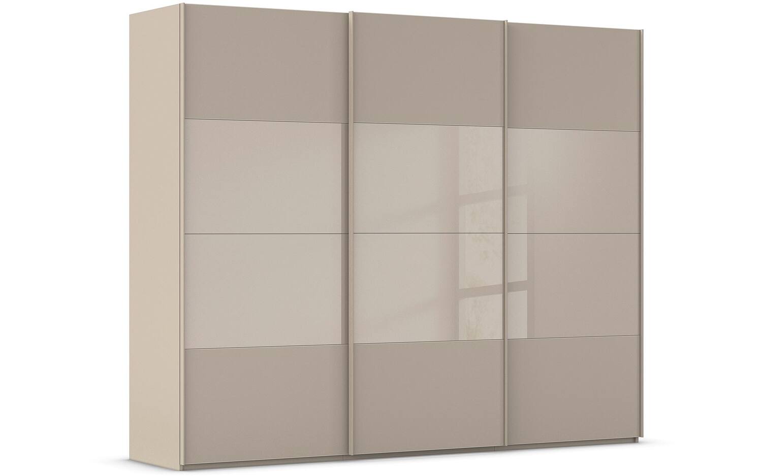 Kledingkast Finca Combi Glans-mat Glas