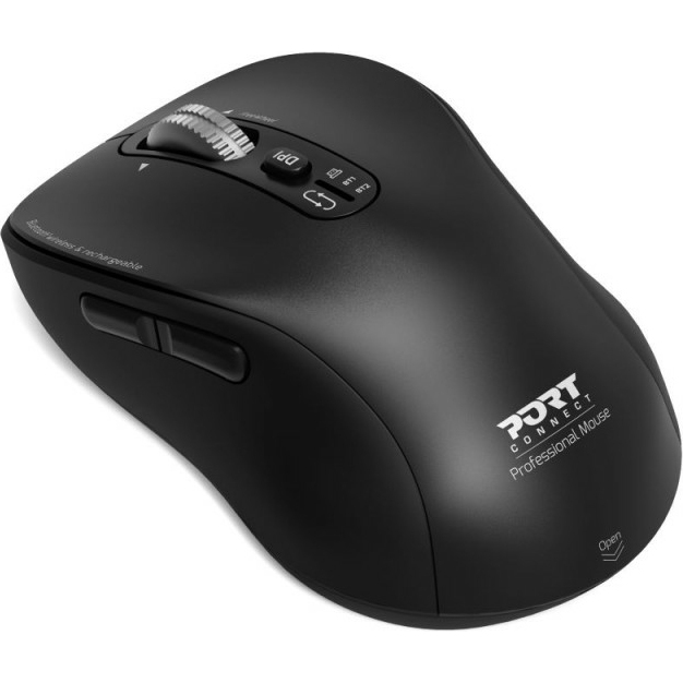 Port Designs 900707C souris Maison Droitier RF sans fil + Bluetooth 3200 DPI