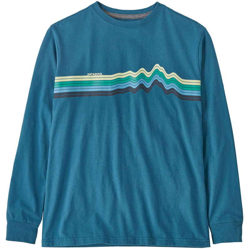 Patagonia Kinder Boys' Regenerative Organic Graphic Longsleeve