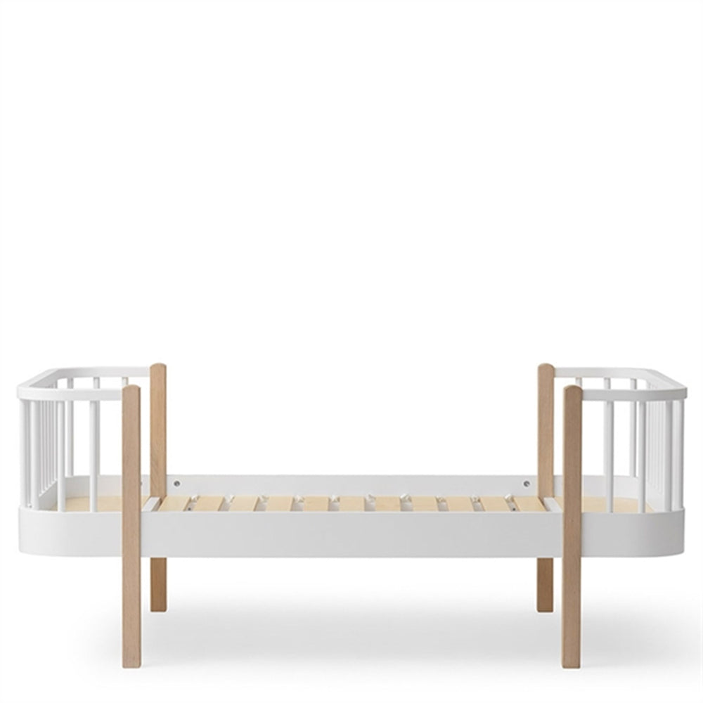 Køb Oliver Furniture Wood Juniorseng Hvid/Eg