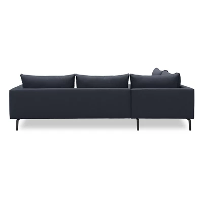 Hallsberg venstrevendt sofa med pufafslutning