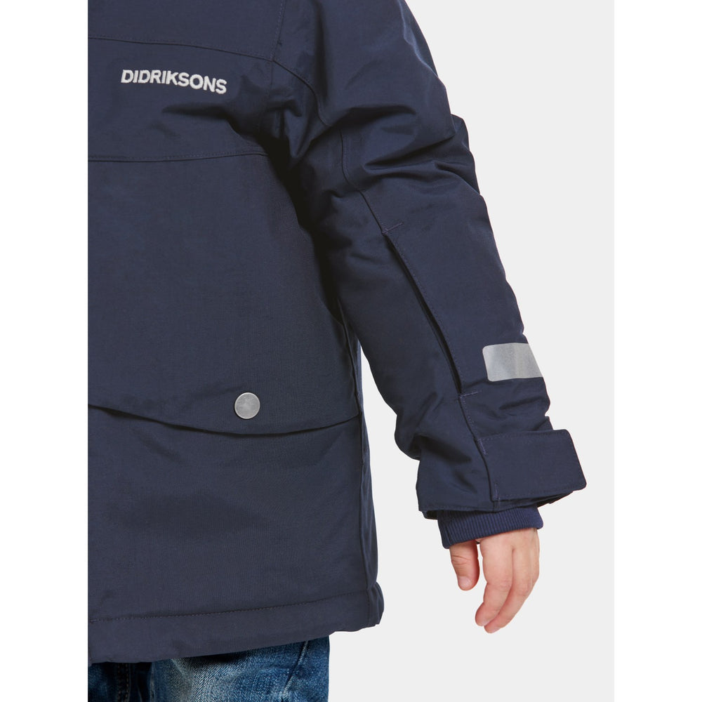 Køb Didriksons Navy Bjärven Kids Parka 3 | Luksusbaby