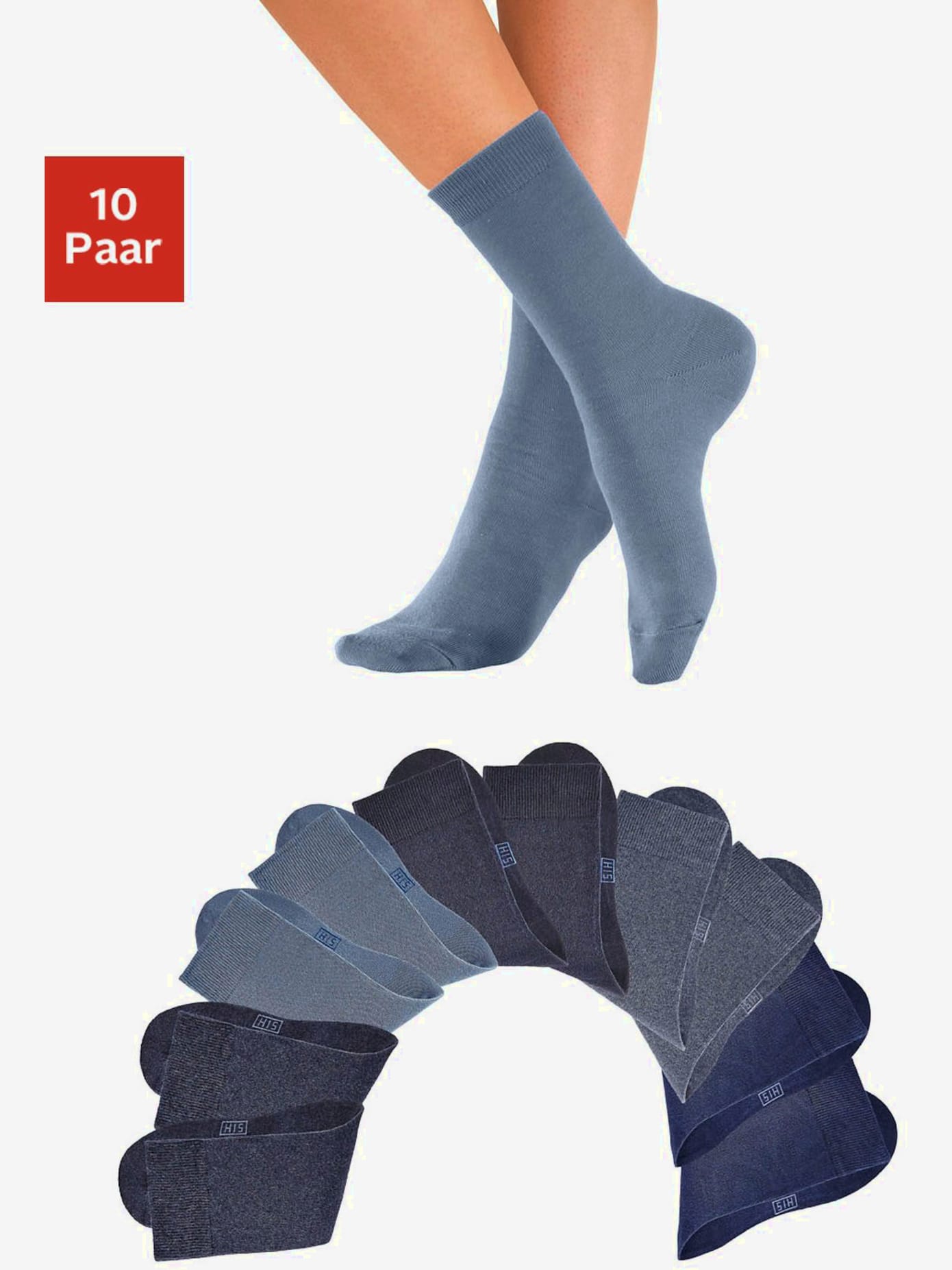 Idéales comme chaussettes de travail ou de loisirs