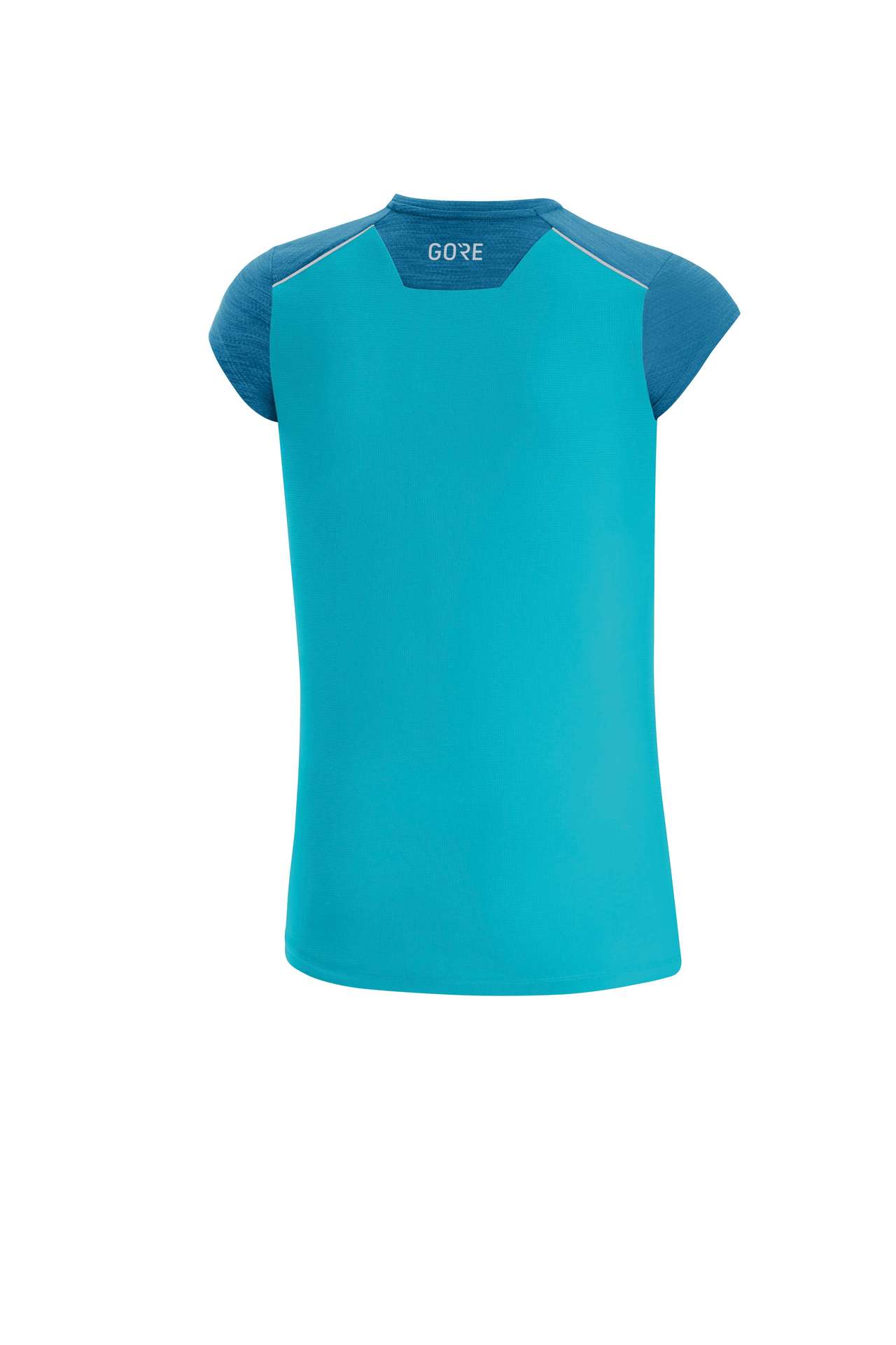 GORE Wear R3 Hardloopshirt Korte Mouwen Blauw Dames