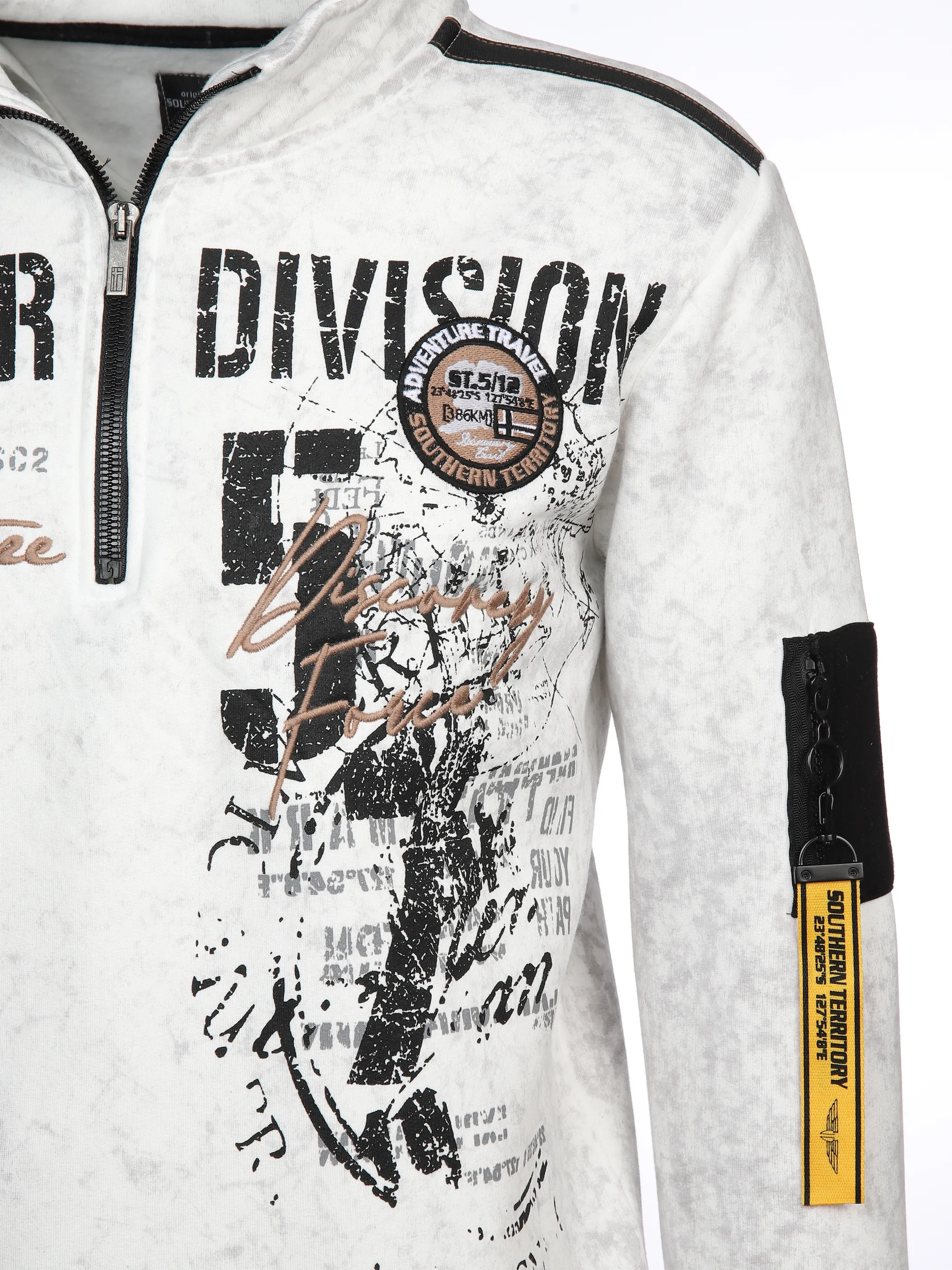Herren Sweattroyer mit Print