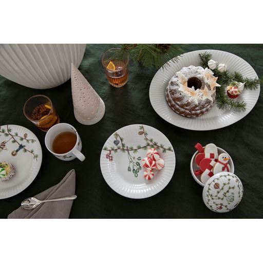 Kähler Hammershøi Jul Frokostallerken, Ø22 cm