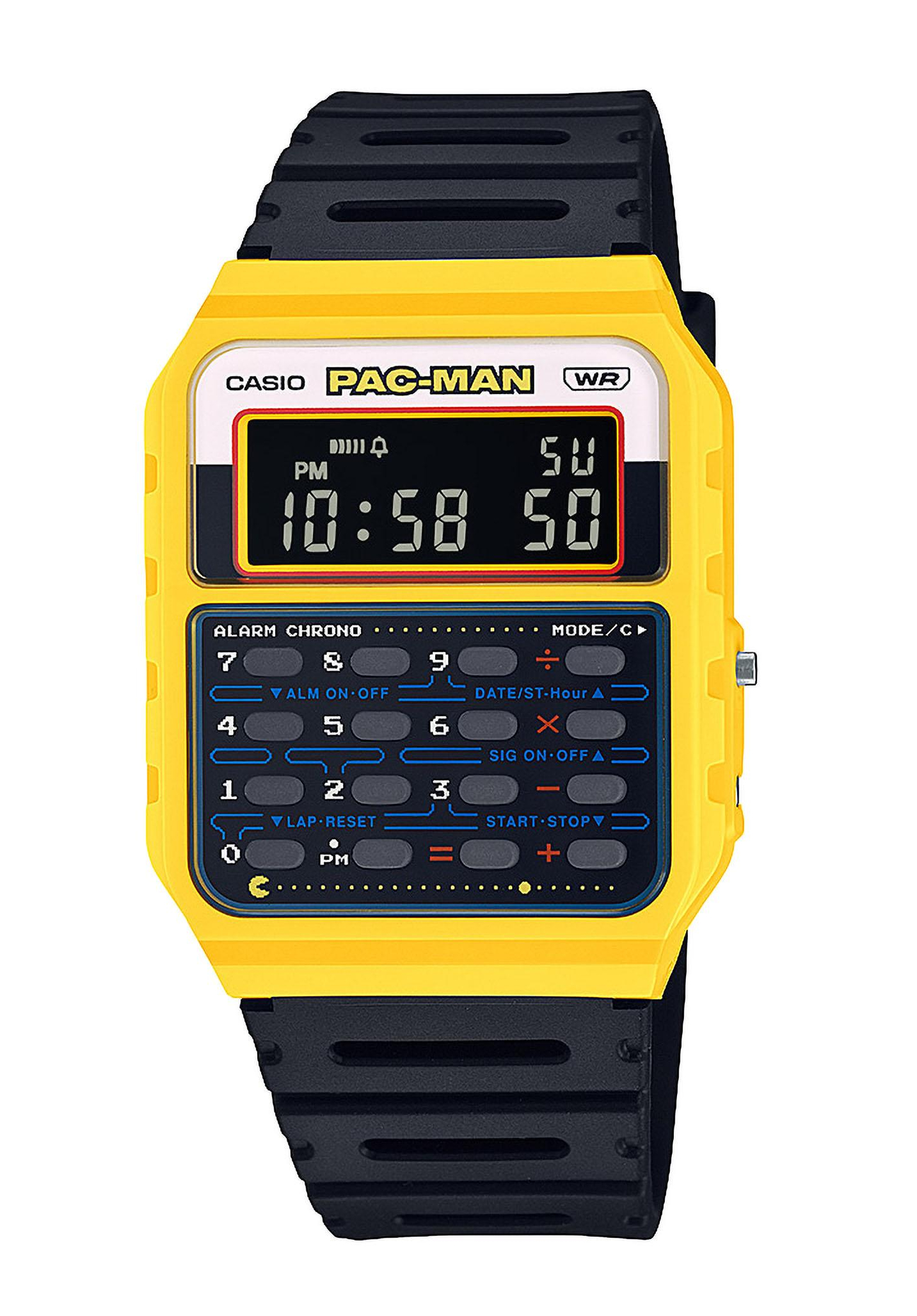 Casio Pac-Man x Vintage Armbanduhr CA-53WPC-1BER