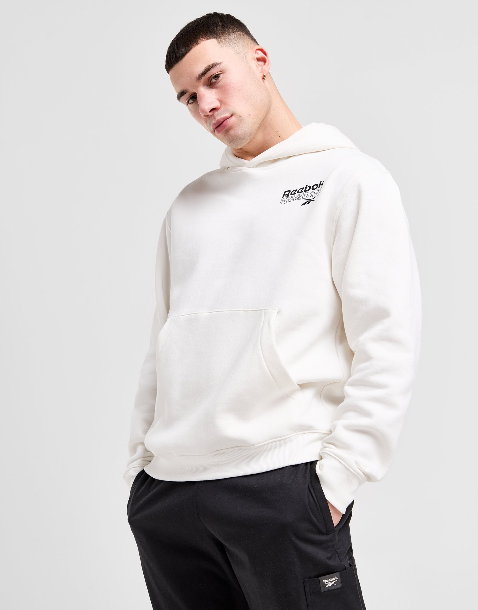 Reebok Sweat à Capuche Logo Homme