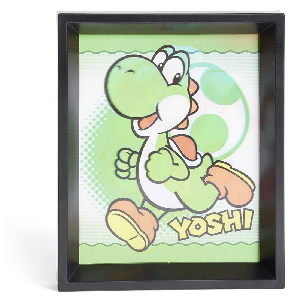 Cadre avec poster effet 3D Super Mario - 23,6x28,5cm