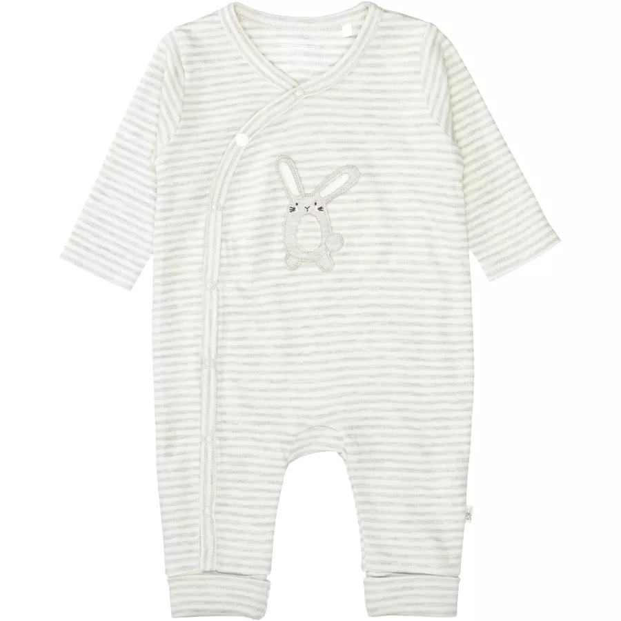 Staccato Overall stone melange gestreift