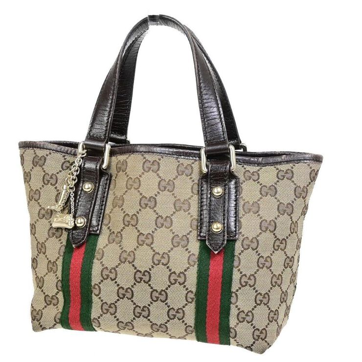 Gucci Vintage Gucci Shoulder Bag Beige