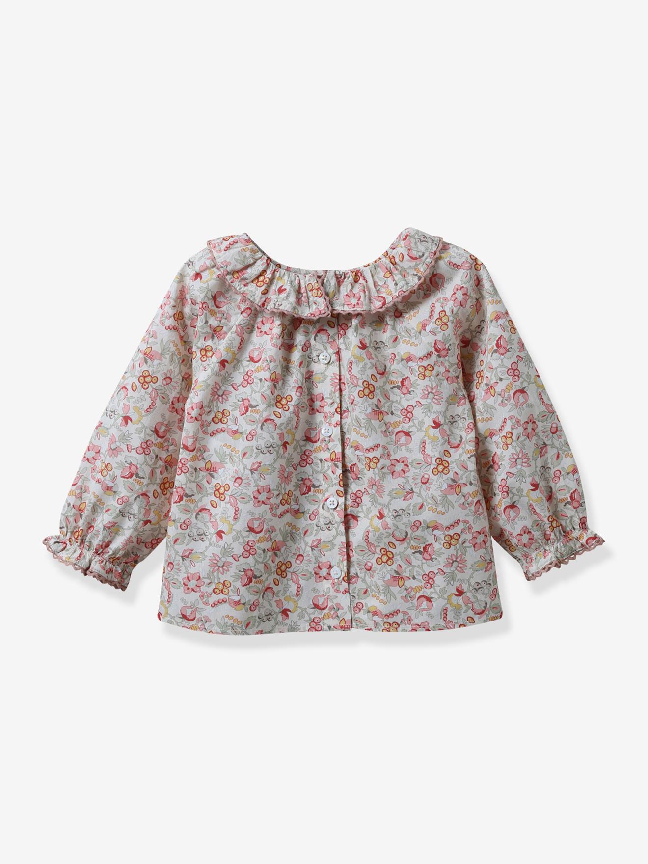 Camisa estampada Mireille para bebê