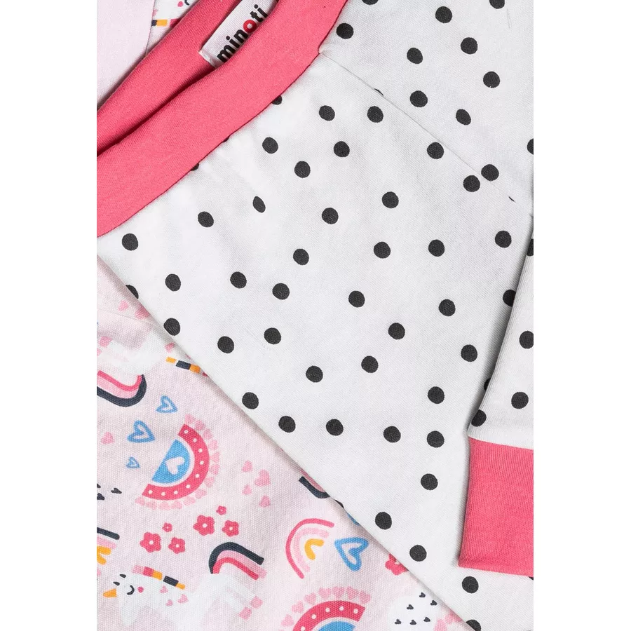 MINOTI 2er-Pack Leggings RosaWeiß