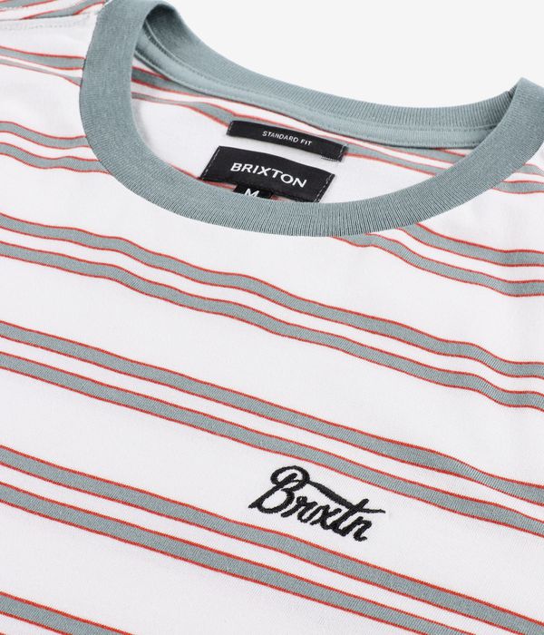 Brixton Hilt Stith T-Shirt (whitecap chinois green)