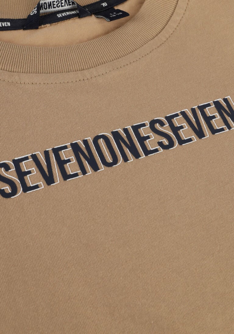 SEVENONESEVEN zand sevenoneseven t-shirt t-shirt short sleeves