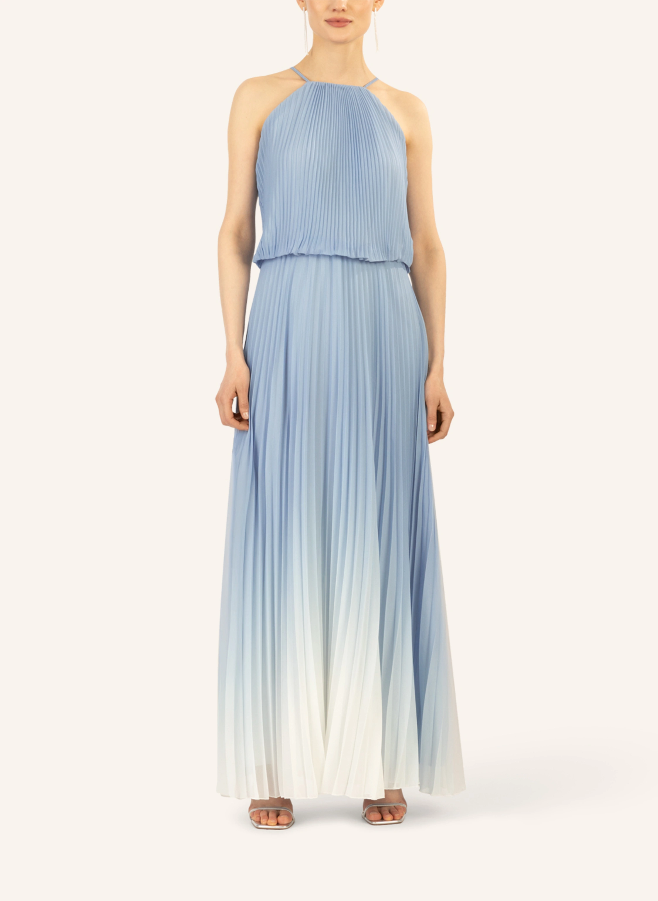 APART langes Plisseekleid