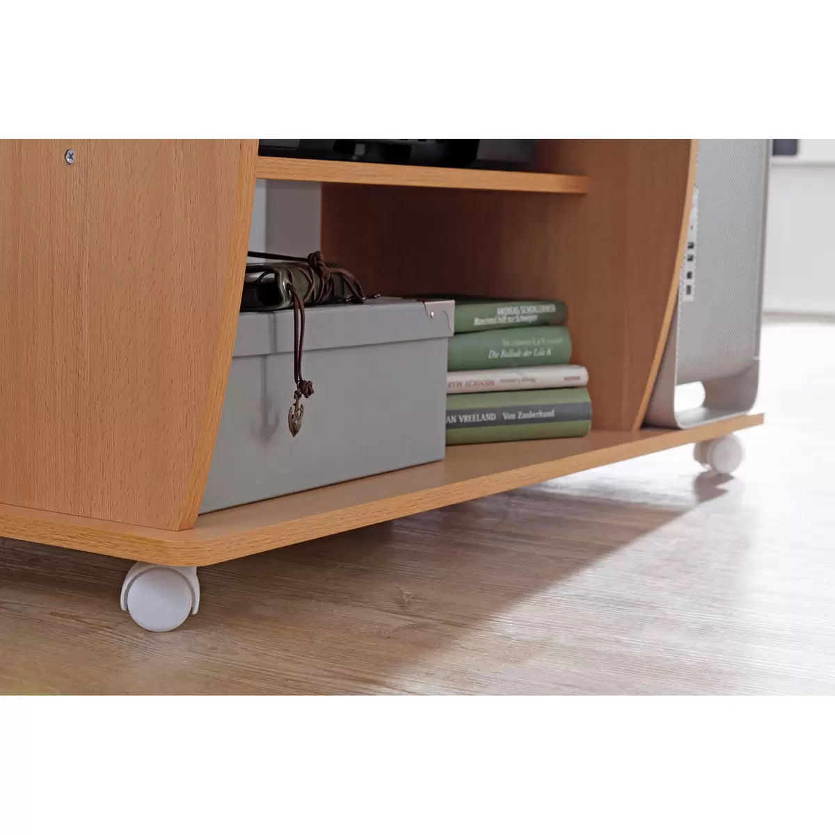 Schreibtisch Cadiz Buche,weiss