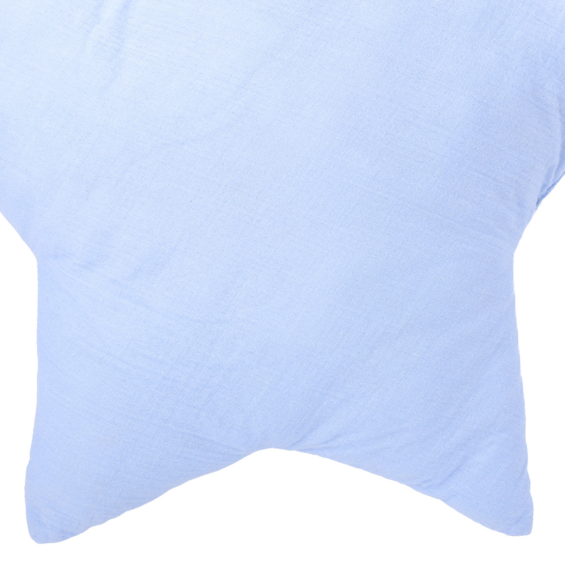 Topolino Musselin-Shapekissen in Stern-Form hellblau