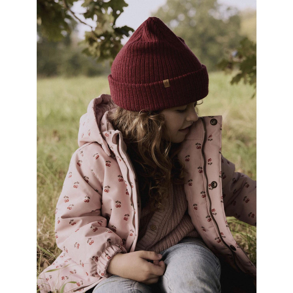 Køb Lil'Atelier Misty Rose Cherry Nmflasnow10 Jkt Fo Aop1 Lil