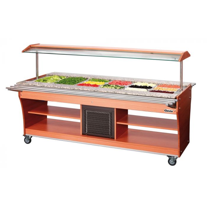 Bartscher Tablettrutsche, 1 Stück, 6x 1/1 GN