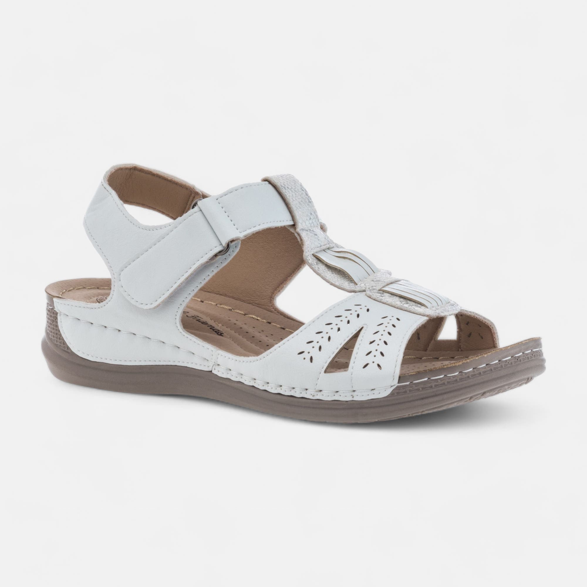 Sandales Femme blanc