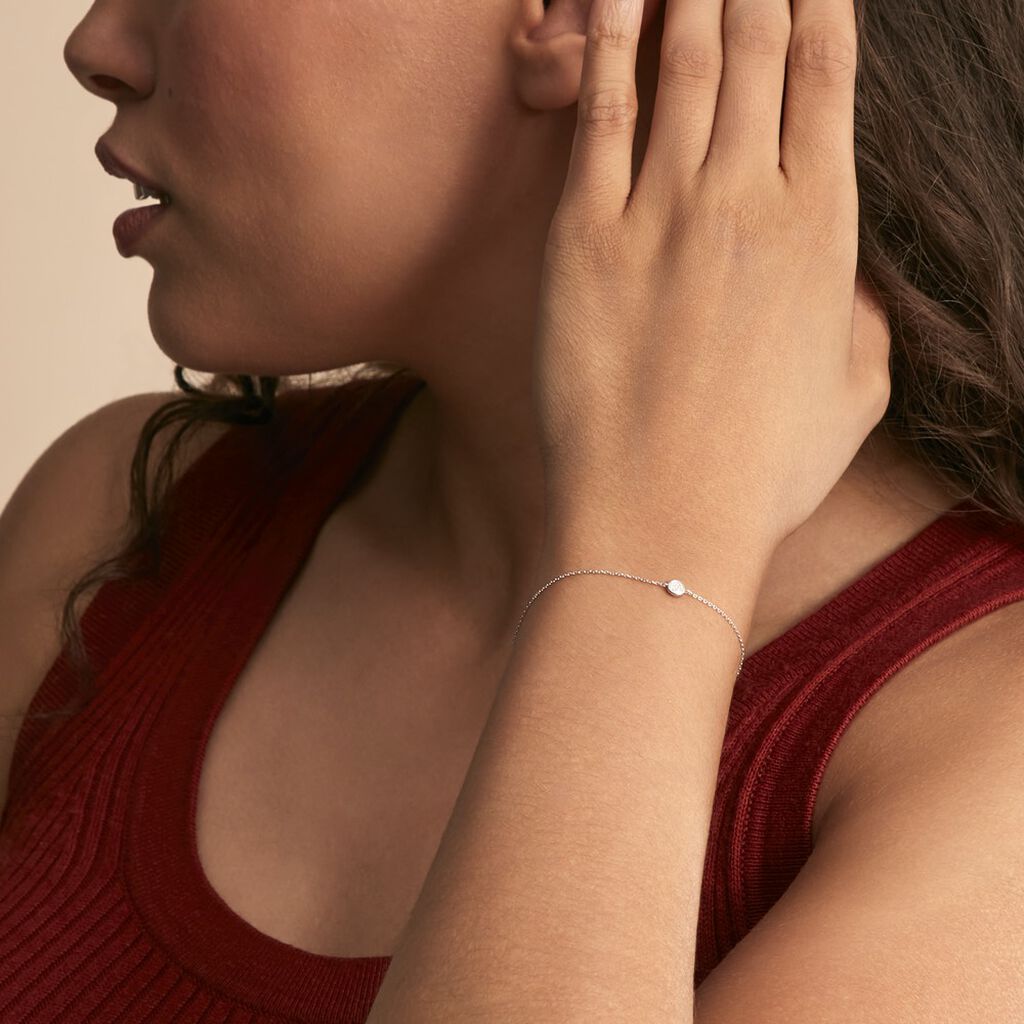 Bracelet Violanda Or Blanc Diamant