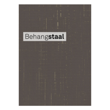 Behangstaal vtwonen vliesbehang linnen gold - ebony (dessin 139740)