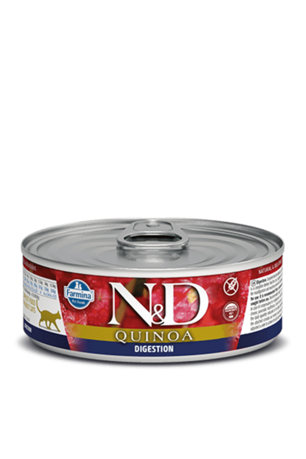 Humides n&d chat quinoa digestion 24x80 gr