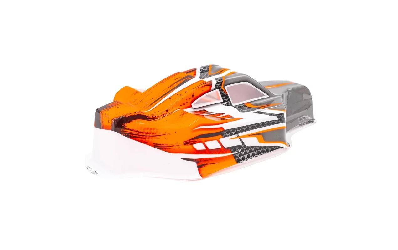 Karosserie Spirit NXT Orange lackiert, 1:8Lackierte Karosserie für Hobbytech Spirit NXT oder ähnliche Buggy im Massstab 1:8