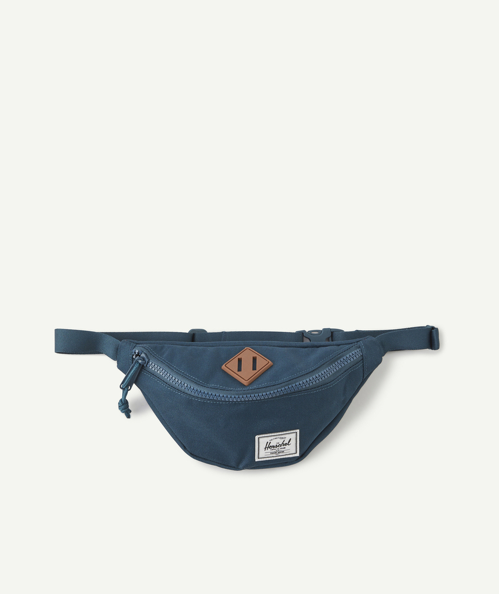 HERSCHELSAC BANANE HERITAGE VERT ET BLEU