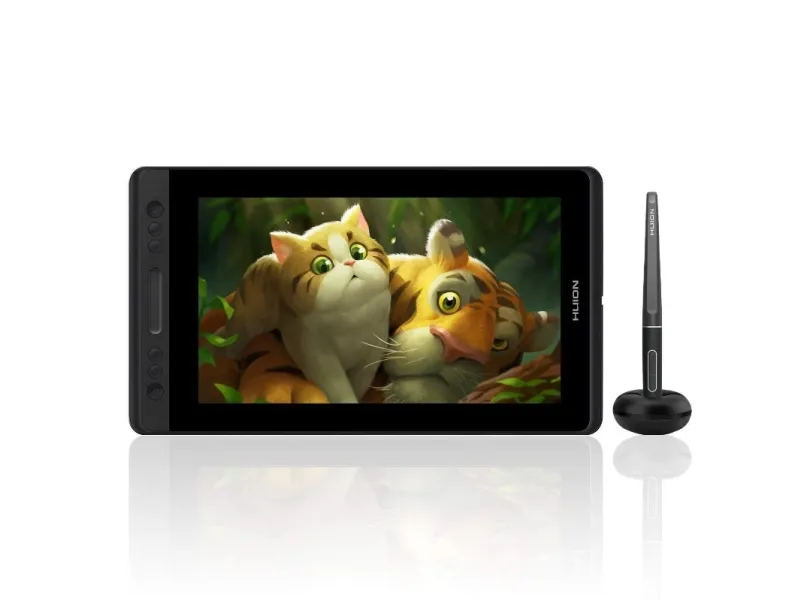 HUION Kamvas Pro 13, Ledningsført, 5080 lpi, 293,76 x 165,24 mm, USB, 1 cm, 33,8 cm (13.3