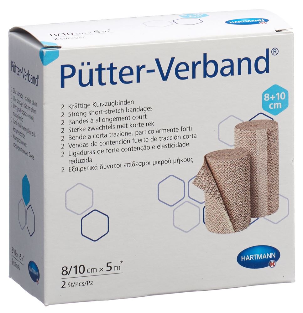 PUETTER Verband<br>2 Stück, 8/10cmx5m