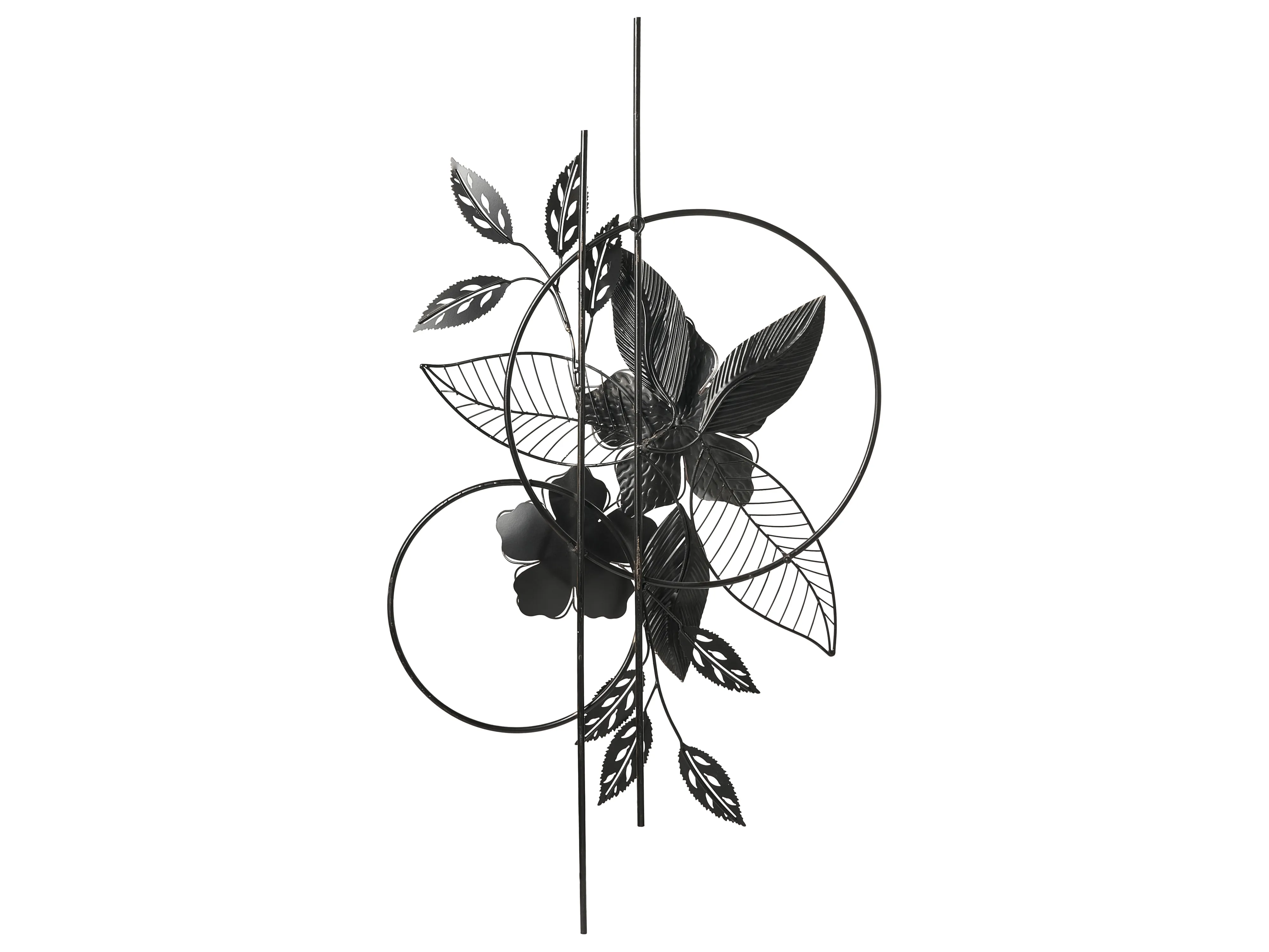 Wanddecoratie Bloem BERKELIUM Metaal 93 cm Meerkleurig