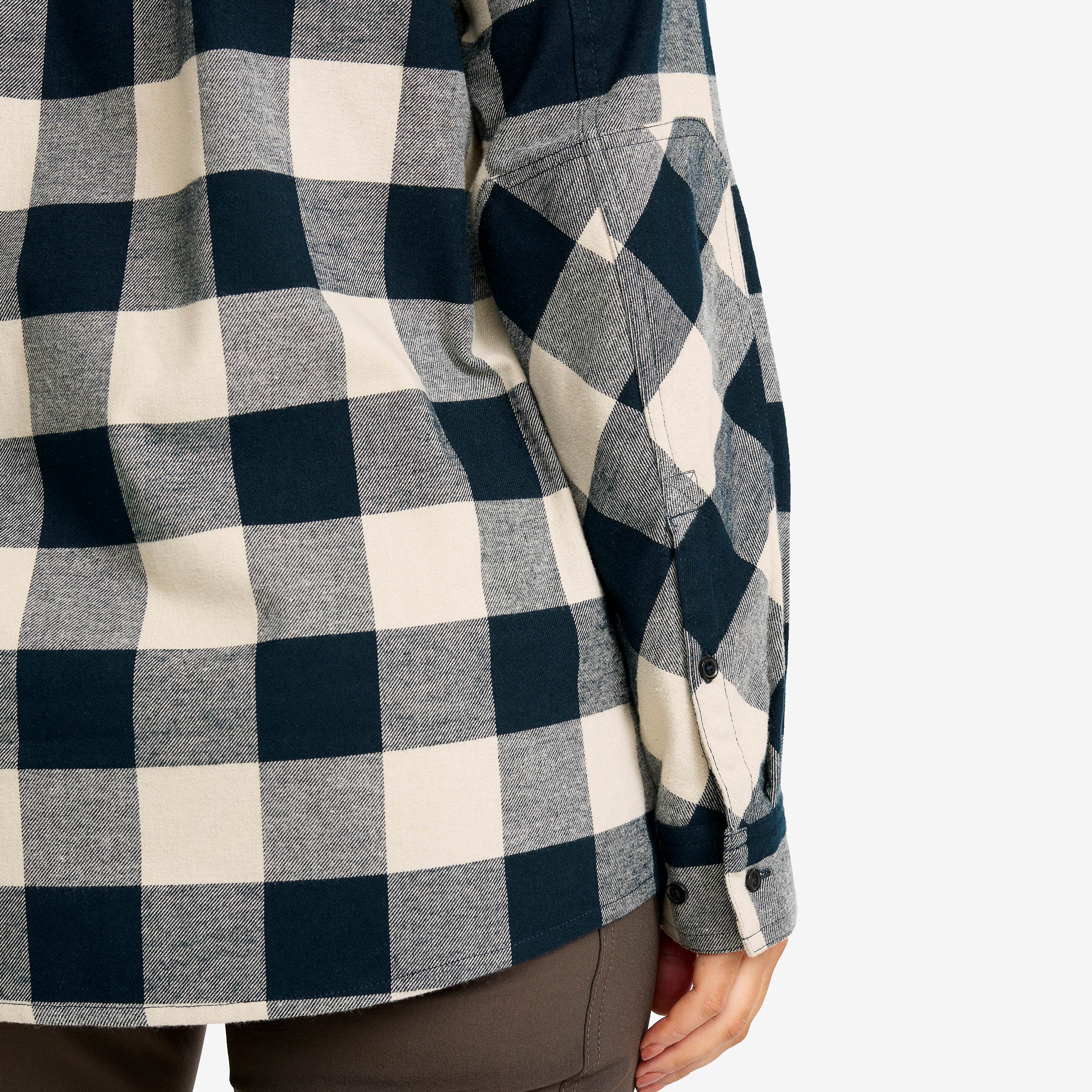 Campfire Shirt Dame Blueberry/Peyote