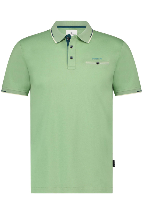 State of Art groene heren polo
